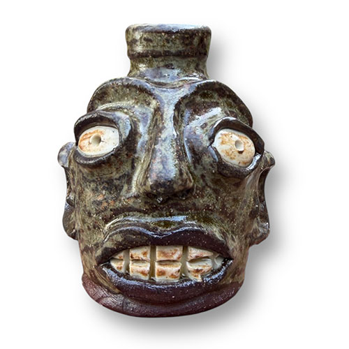 Greg Patton 2.25" Edgefield Inspired Mini Face Jug DP6051